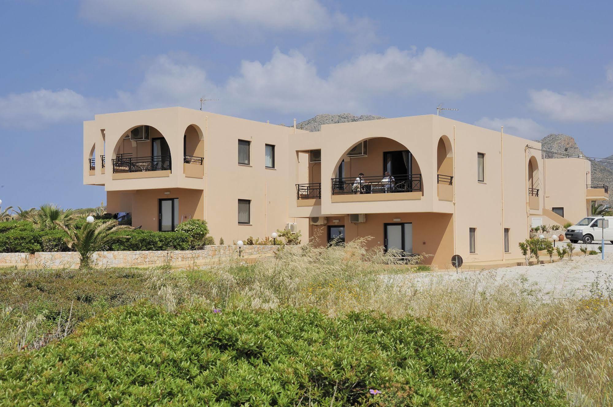 Nanakis Beach Apartments Σταυρός Εξωτερικό φωτογραφία